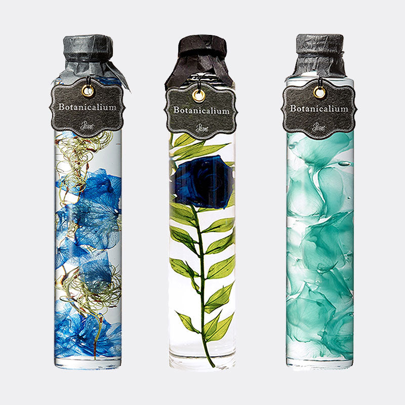 ボタニカリウムギフト3本セット（ブルー） – パコスフラワー