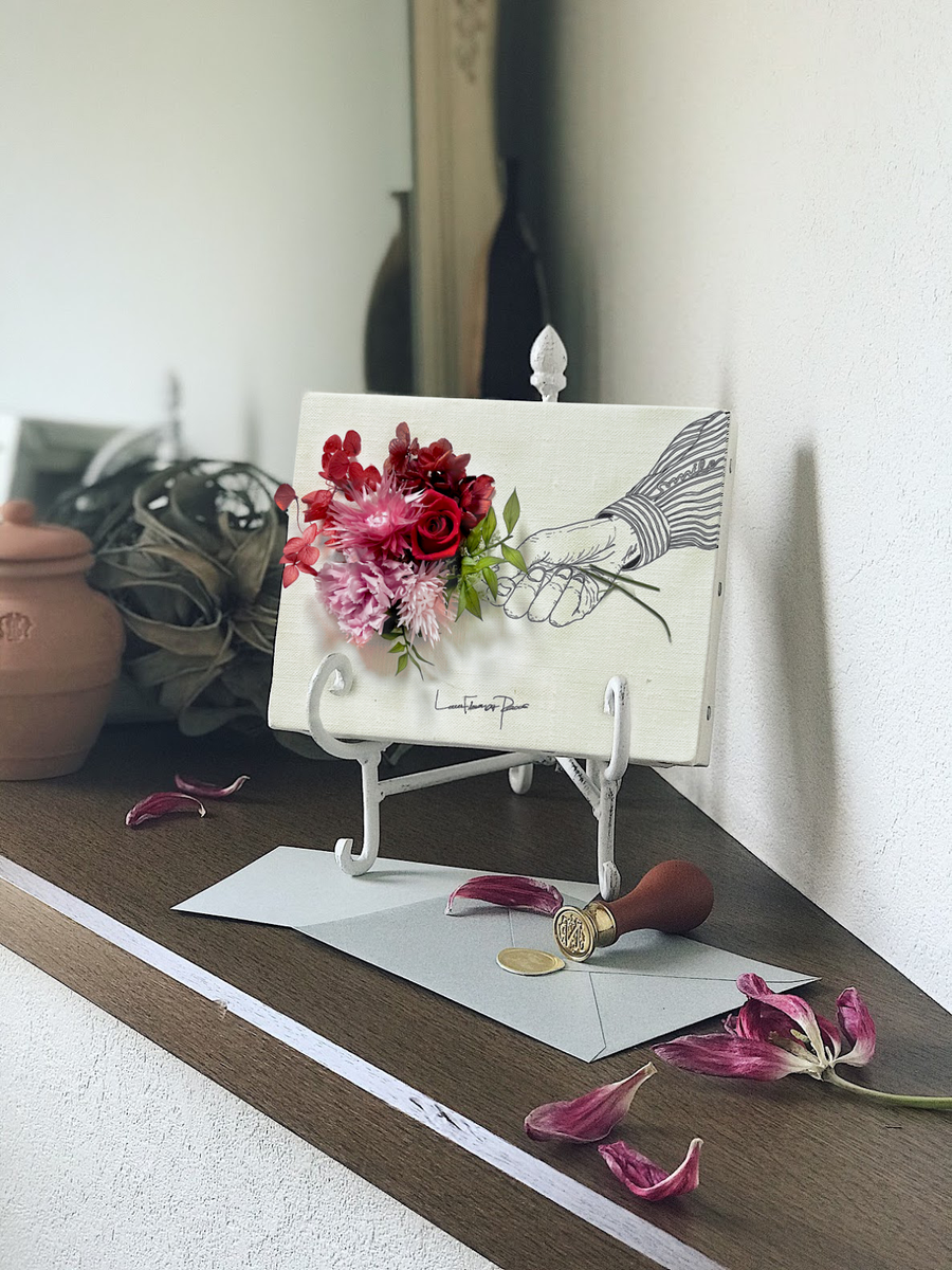 のんのん様専用♡カーネーション♡パステル紫ローズ♡フラワーリース