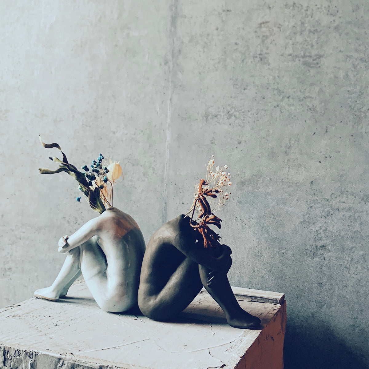 パコスフラワー/Still Life Think Vase/フラワーベース/白 パコスフラワー/Still Life Think Vase/フラワーベース/白