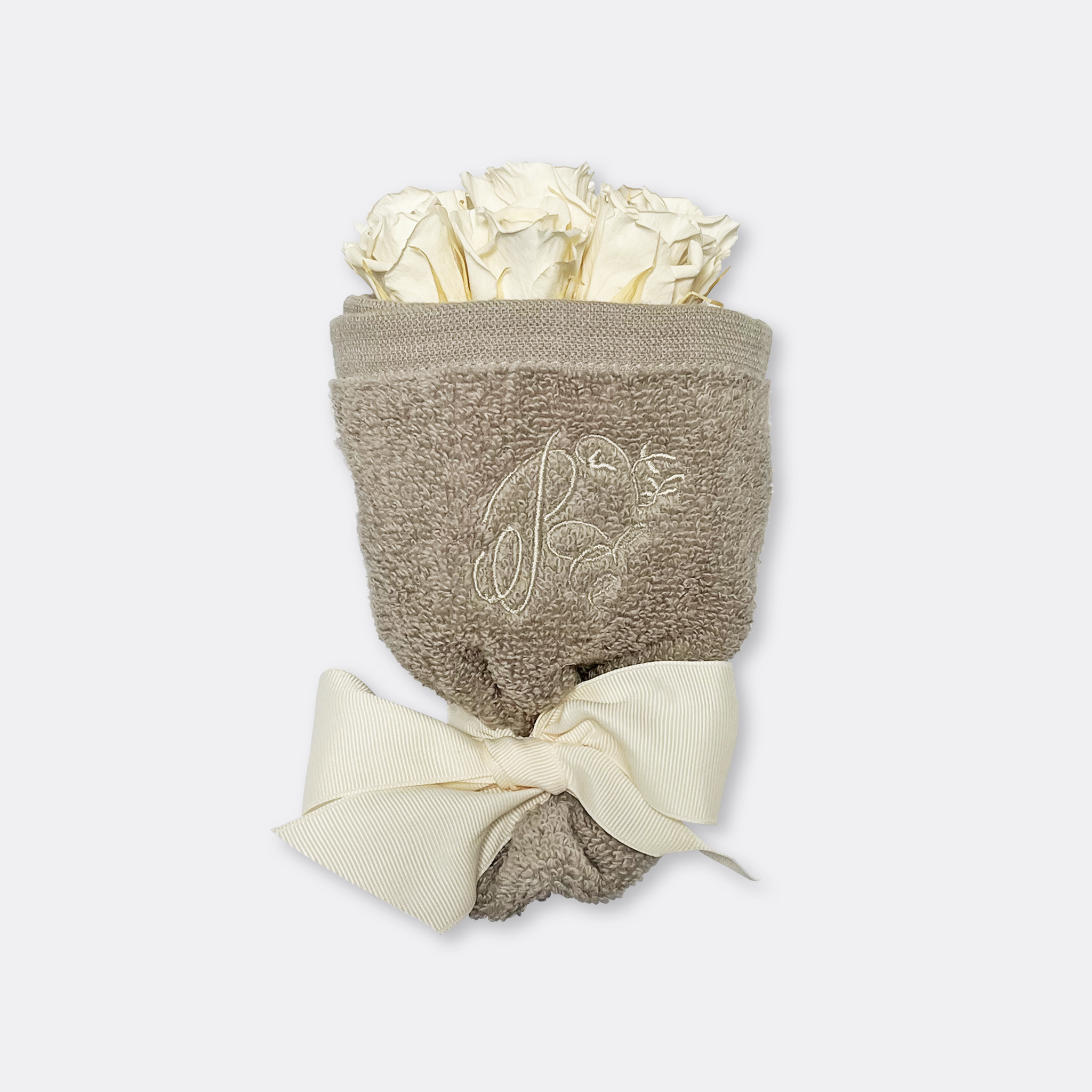 タオルブーケ/グレイ – パコスフラワー