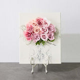 ＜2026母の日お届け＞レターフラワー（THANK YOU ALWAYS / ローズピンクグラデーション）F3号