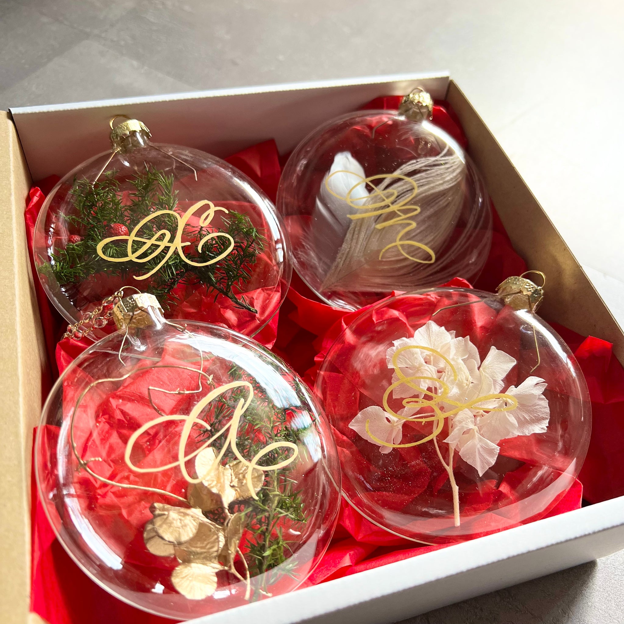 ボタニカルチャイムオーナメント（XMAS）4点セット – パコス