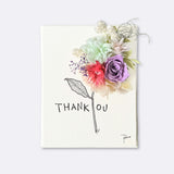 レターフラワー（THANK YOU / カーネーションマルガリータ）F0号