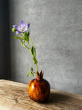 pomegranate vase M / Brown