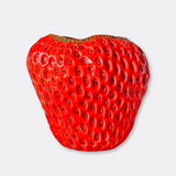 Strawberry vase L / Red