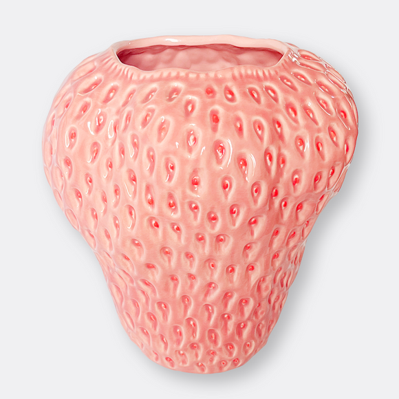 Strawberry vase XL / Pink