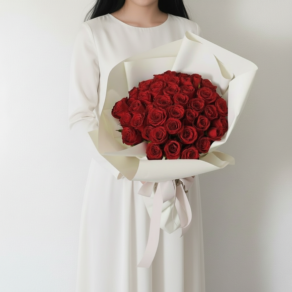 プロポーズ/50本/バラ/生花①