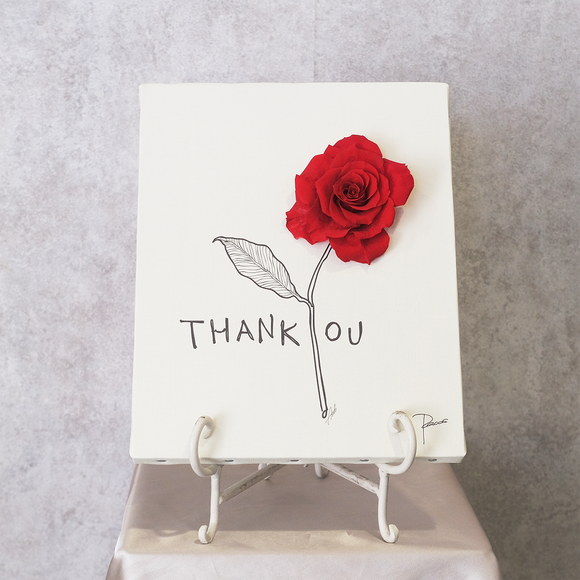 【リメイク】レターフラワー（THANK YOU）