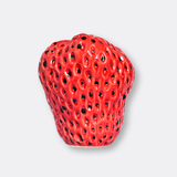 Strawberry vase L / Red