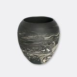flower vase black