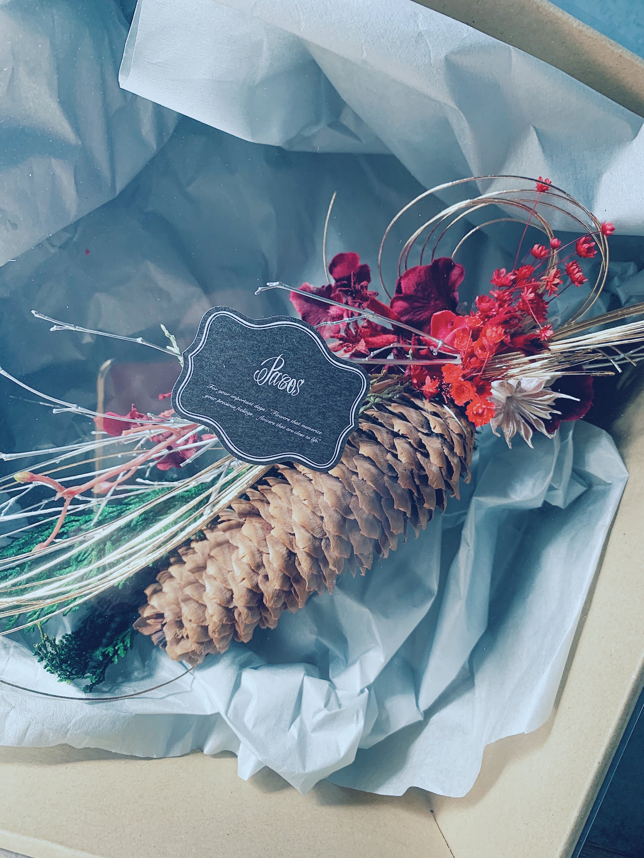 しめ飾り（ドイツトーヒ） – パコスフラワー