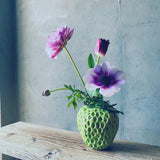 Strawberry vase M / Green