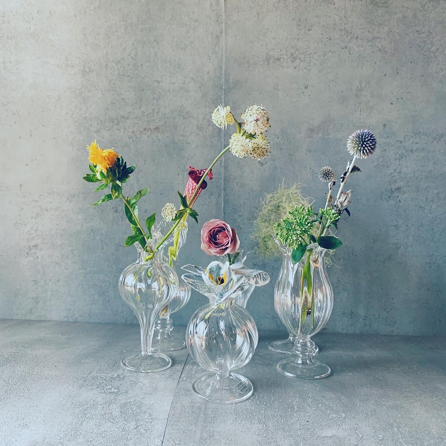 DES POTS glass vase – パコスフラワー